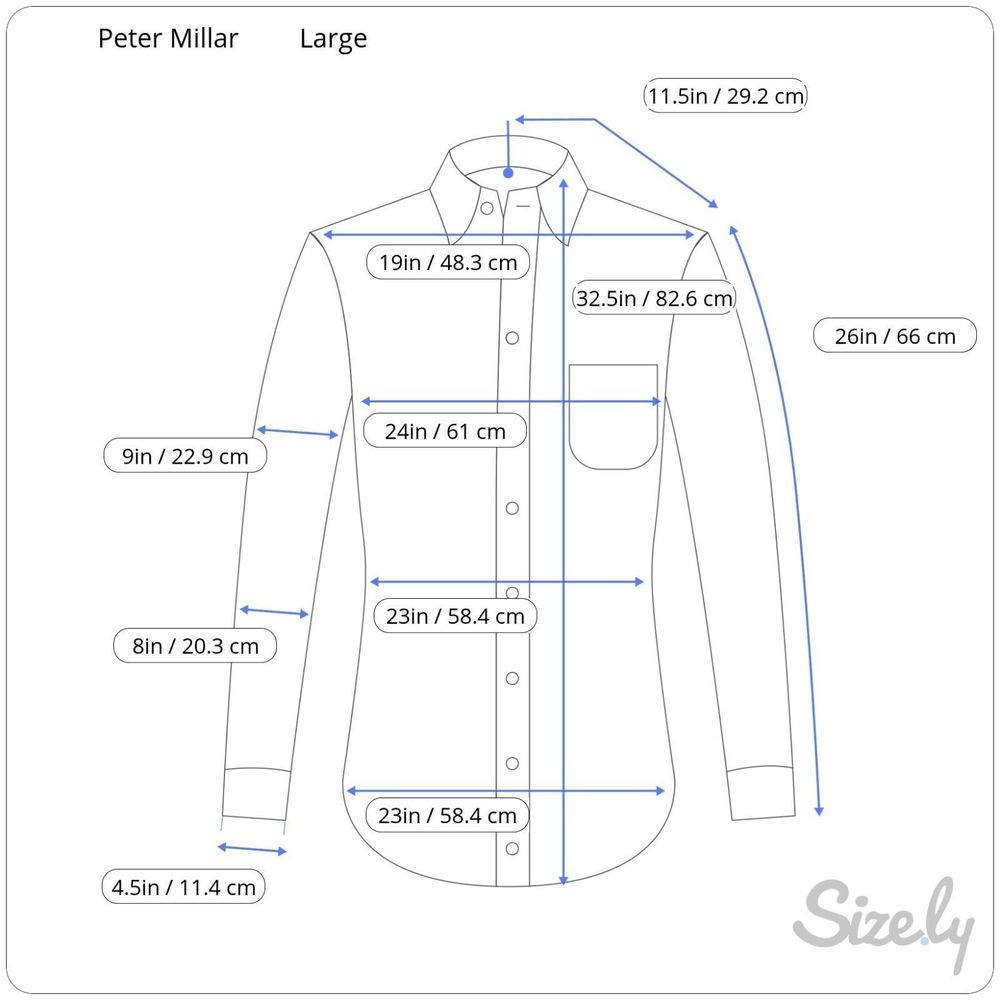 Peter Millar Men's Button-Down Large - image 2